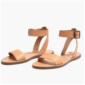 Madewell The Boardwalk Ankle Strap Sandal Size 9 New